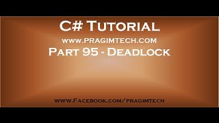 Part 95   Deadlock in a multithreaded program