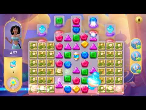 Disney Princess Majestic Quest Level 219 NO BOOSTERS - A S GAMING ✔