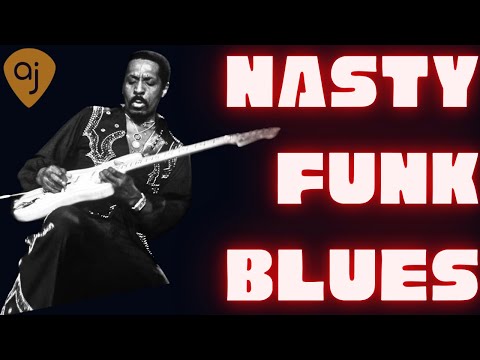🎸Nasty Funk Blues Jam in E | Funky Guitar Backing Track