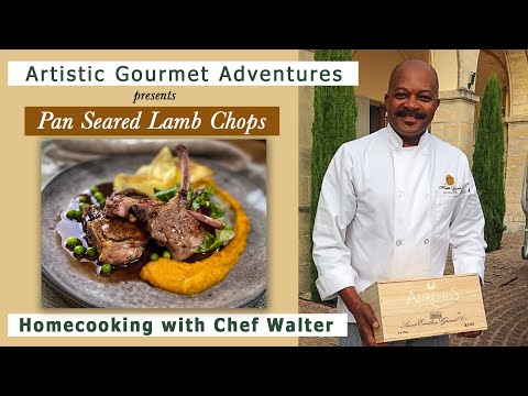 Pan Seared Lamb Chops With Lamb Jus Recipe