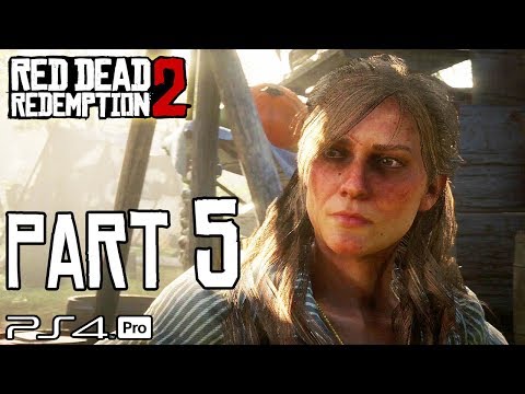 RED DEAD REDEMPTION 2 Walkthrough PART 5 (PS4 Pro) No Commentary @ 1440p HD ✔