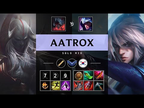 Aatrox Mid vs Talon - KR Diamond Patch 25.09