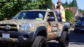 preview picture of video 'Toledo Cheese Days Parade July 13, 2013 - Toledo, WA'