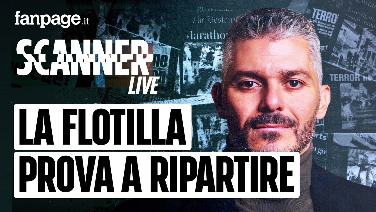 La Flotilla prova a ripartire, Israele prolunga la detenzione di due attivisti - Scanner Live #12