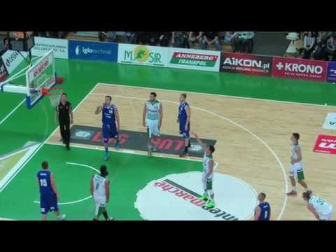 STELMET Zielona Góra - POLFARMEX Kutno 69:61 - Skrót Meczu - 13.12.2014