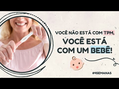 4 semanas de gravidez!