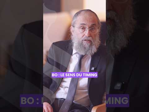 Paracha Bo : Le sens du timing #torah #motivation #paracha #judaisme #timing