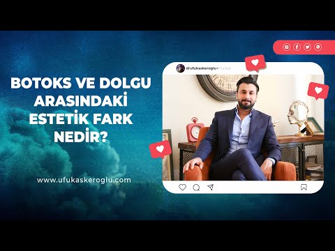 Botoks ve dolgu arasındaki estetik fark nedir?