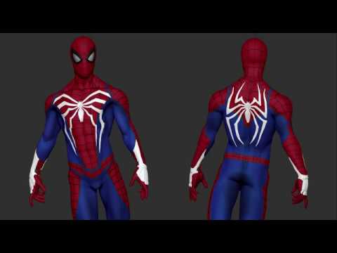 Spider-Man Advanced Suit Statue - 3D print