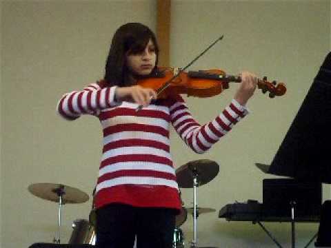 Insiya plays We Wish you a Merry Christmas