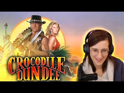 CROCODILE DUNDEE (1986) movie reaction! | FIRST TIME WATCHING |