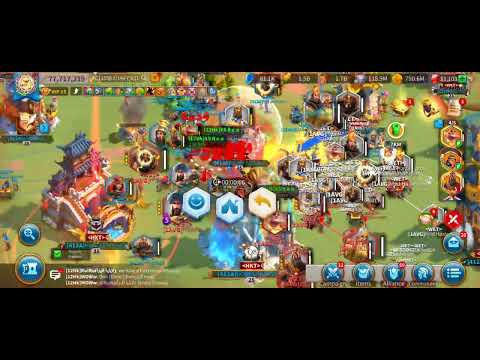 Heroic Anthem KvK 1412 vs 1307 - Pass 4 open and bloody fights everywhere!