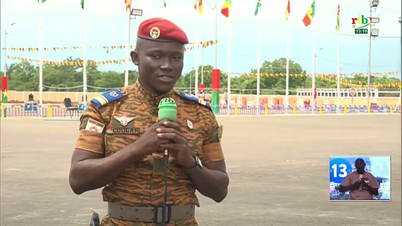 Sortie officielle de la 25e promotion des Sous-lieutenants de l'AMGN de Pô