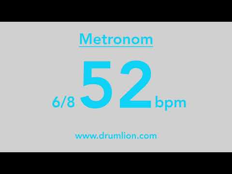 52 bpm - 6/8 | DRUMLION