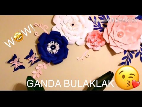 My handmade paper flowers! 🌸