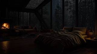 🔥 Lareira Aconchegante & Chuva Tropical 🌧️ Sons Naturais para Sono Profundo e Relaxamento