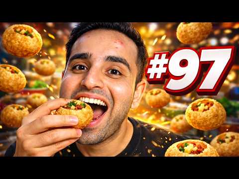 100 Gol Gappe (Pani Puri) Challenge For 10,000 Rs