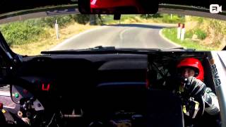 preview picture of video 'Camera Car Rally Reggello 2013 Fiore - Pellegrini (Ps6)'