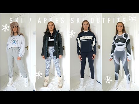 WHAT I WORE SKIING⛷❄️| APRES SKI OUTFIT IDEAS / PACK...