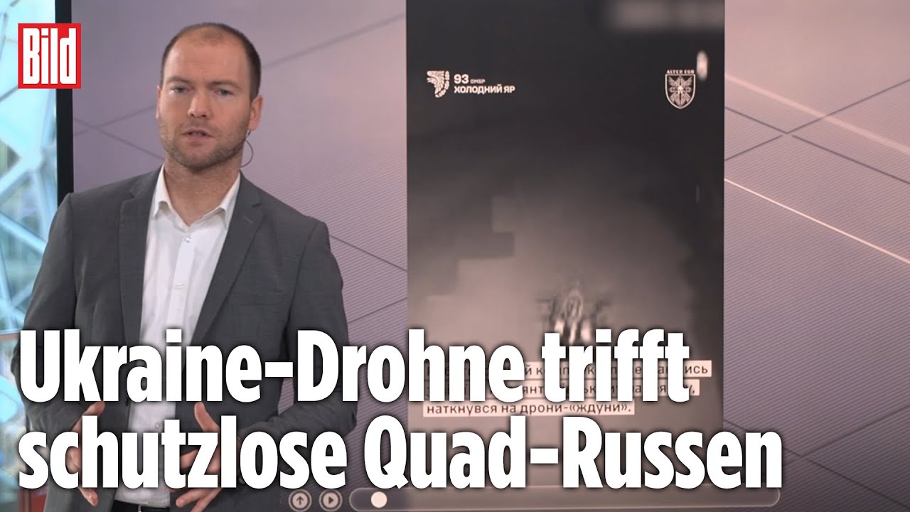 Robo-Flitzer rettet verwundete Kameraden | BILD-Lagezentrum