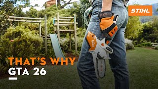 STIHL GTA 26, set 1xAS2 + 1xAL1