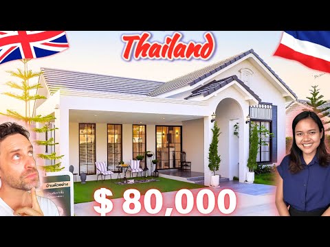 FANTASTIC  'Modern English Style’  3 Bedroom House For Sale in THAILAND (amazing interior)