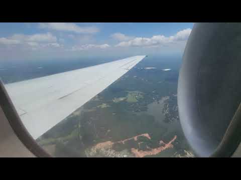 Bright and Clear ATL Arrival on a Delta 717-200!
