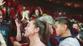 Jon Bon Jovi live in the crowd at the Wells Fargo Center Philadelphia 5.14