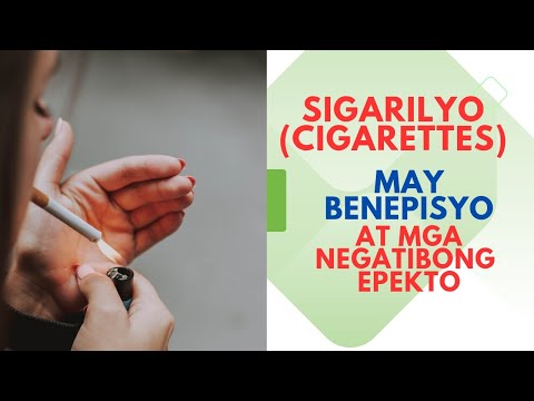 Sigarilyo versus Kalusugan: Benepisyo at Mga Panganib na Dapat Malaman #cigarette #cigarettesmoking