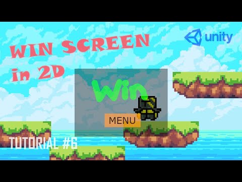 WIN Screen in Unity 2D I Jump And Run Tutorial #6