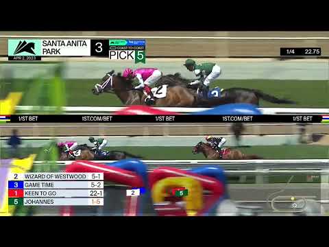 Santa Anita Park Carrera 3 (The Pasadena Stakes) - 2 de Abril 2023