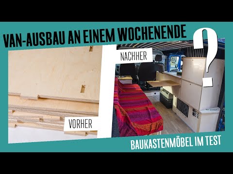 Bausatzmöbel aus dem Baumarkt: der Camperausbau für jedermann? Kurz-Übersicht