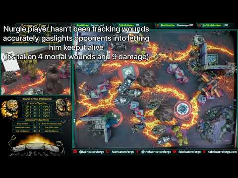 Warhammer 40k Cheater Caught on Camera at GT (Highlights)