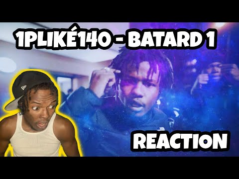 AMERICAN REACTING TO FRENCH RAP! 1PLIKE140 - BATARD 1 [English subtiltes]