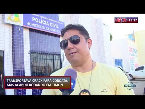 ROTA DO DIA 09 10  Preso homem que transportava crack para CoroataÌ