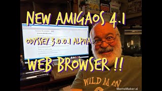 New Odyssey 3.0.0.1 Alpha Web Browser for AmigaOS 4.1 - Amiga OS AmigaOne X5000 X5K X1000 X1222