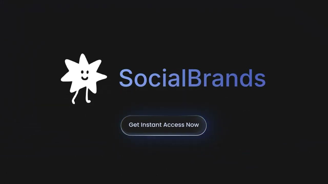 Social Brands Creator Database demo video