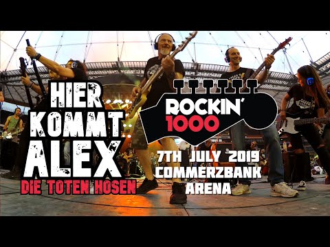 Hier Kommt Alex - Die Toten Hosen - Rockin'1000 - Frankfurt 2019 (Multicam + Good Sound)