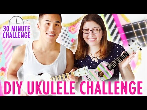 30 Minute Ukulele Decorating with Andrew Huang! - HGTV Handmade Video