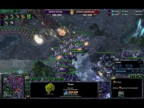 SeKo Starcraft - Liquid Snute vs Goody - Game 1 - Crazy Mech vs Swarm Host - Pro SC2 HOTS Replay
