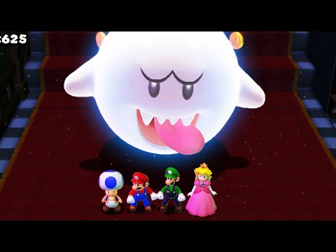 Super Mario 3D World - Walkthrough Part 3 - World 3 All Green Stars & Stamps