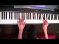 ONE DIRECTION - OVER AGAIN (piano lesson ...