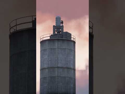 Russian Su-25 Fighterjet vs Heavy Phalanx CIWS  Simulation. #shorts