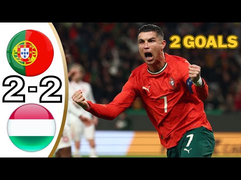 Portugal vs Hungary (2-2) Extended HIGHLIGHTS | World Cup Qualifier