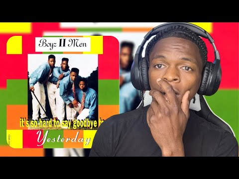 Gen Z Reacts To Boyz II Men - It's So Hard To Say Goodbye To Yesterday (Reaction)