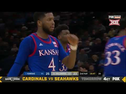 Kansas vs. Villanova Men's Basketball Highlights