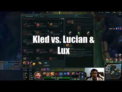 Kled vs. Lucian & Lux | League of Legends (Shryve Plays)