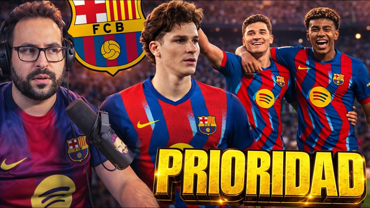 El BARCA TIENE que FICHAR a JULIÁN ÁLVAREZ SÍ  o SÍ ¡PRIORIDAD ABSOLUTA!