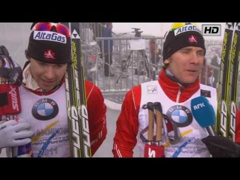 VM Men's Team-Sprint Holmenkollen 2011 - Alex Harvey INTERVIEW