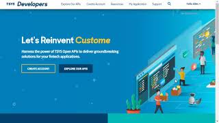 Registering an Account on TSYS Developers